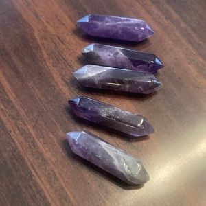 🌟 One Amethyst Chakra Wand Healing stone